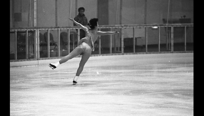 第36回全国高等学校スケート競技選手権大会フィギュア競技のようす