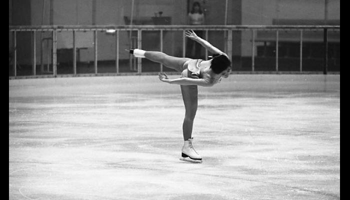 第36回全国高等学校スケート競技選手権大会フィギュア競技のようす