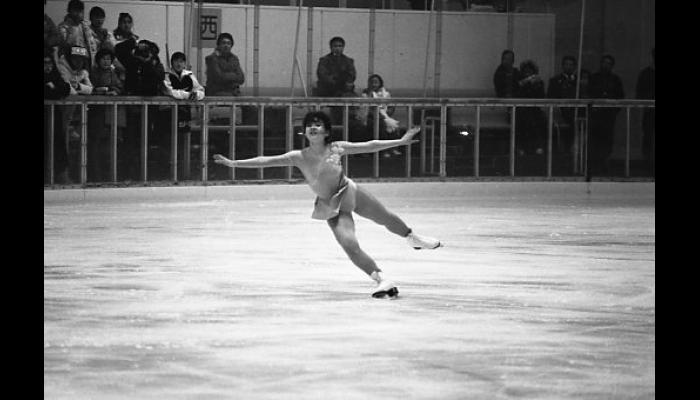 第36回全国高等学校スケート競技選手権大会フィギュア競技のようす