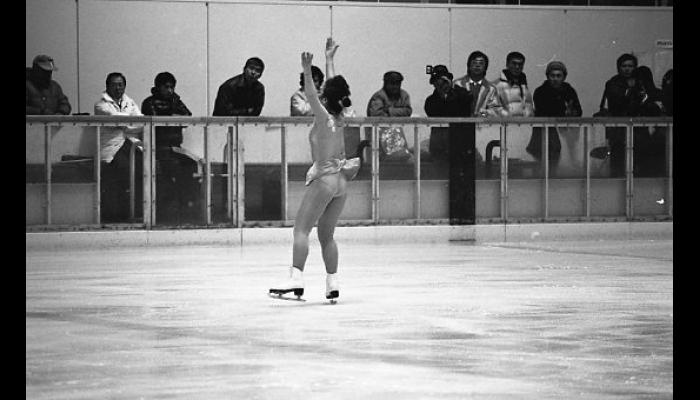 第36回全国高等学校スケート競技選手権大会フィギュア競技のようす