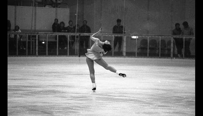 第36回全国高等学校スケート競技選手権大会フィギュア競技のようす