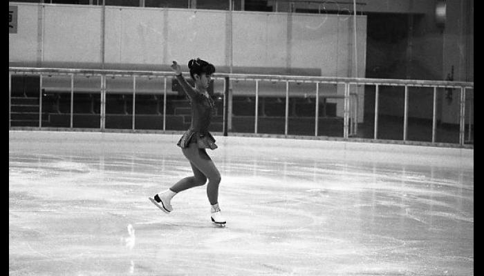 第36回全国高等学校スケート競技選手権大会フィギュア競技のようす