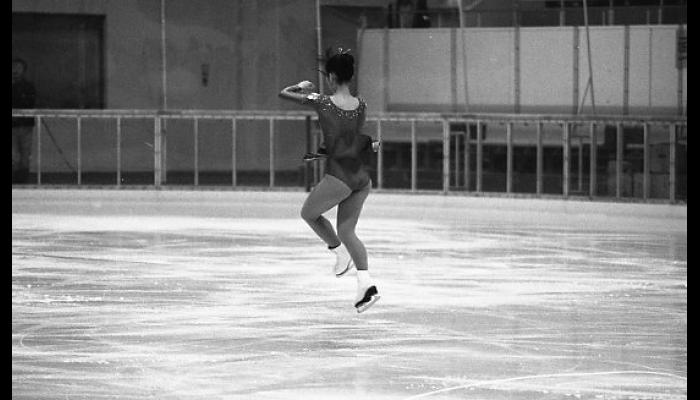 第36回全国高等学校スケート競技選手権大会フィギュア競技のようす