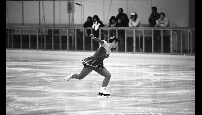 第36回全国高等学校スケート競技選手権大会フィギュア競技のようす