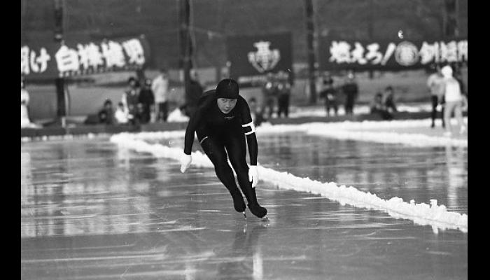 第36回全国高等学校スケート競技選手権大会スピードスケート競技のようす